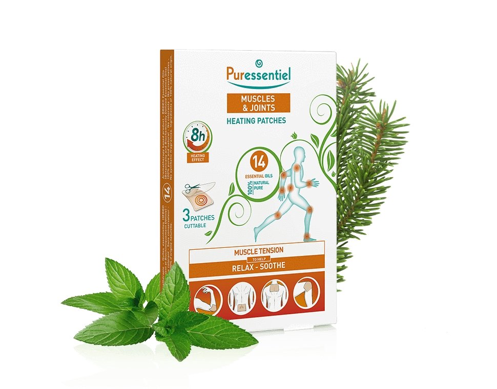 Puressentiel Muscles & Joints Heating Patches 3 Pack - La Para London