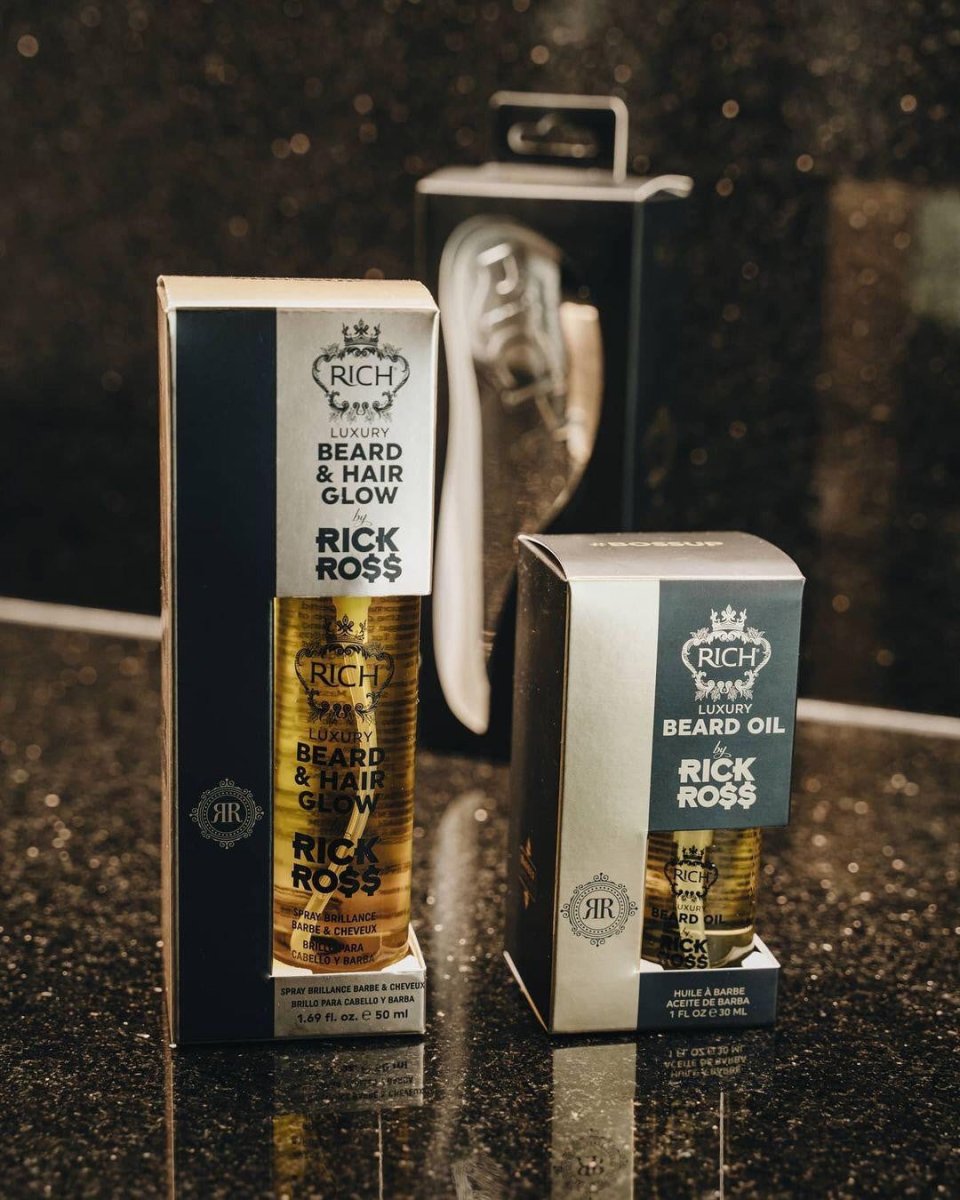 RICH by Rick Ross Luxury Beard & Hair Glow 50ml - La Para London