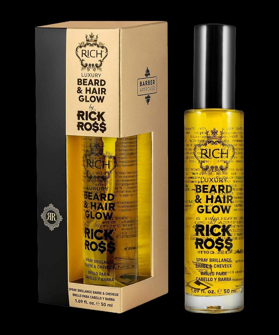 RICH by Rick Ross Luxury Beard & Hair Glow 50ml - La Para London