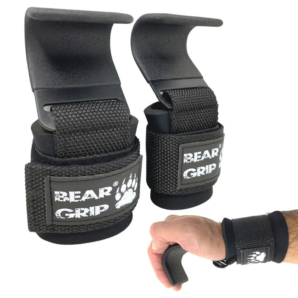 BEAR GRIP® - Premium Weight Lifting Hooks