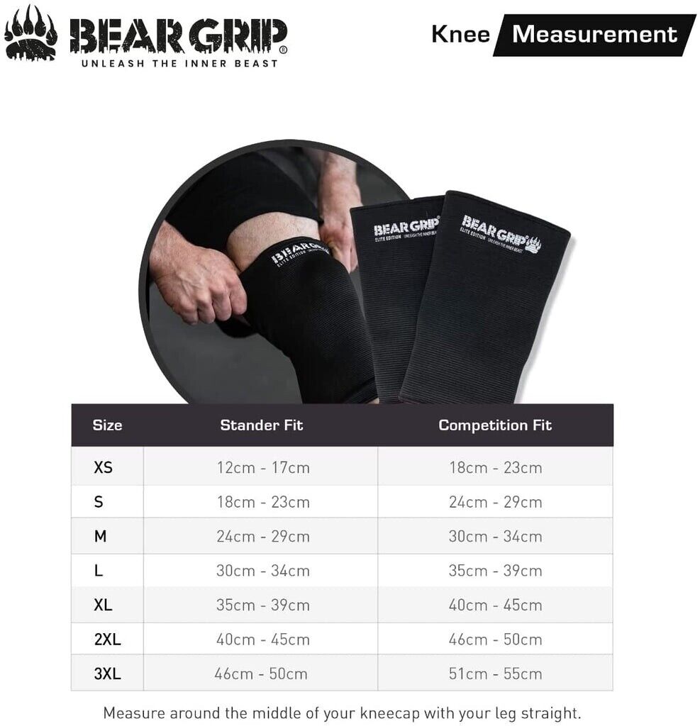 BEAR GRIP® - Dual Ply Knee Sleeves