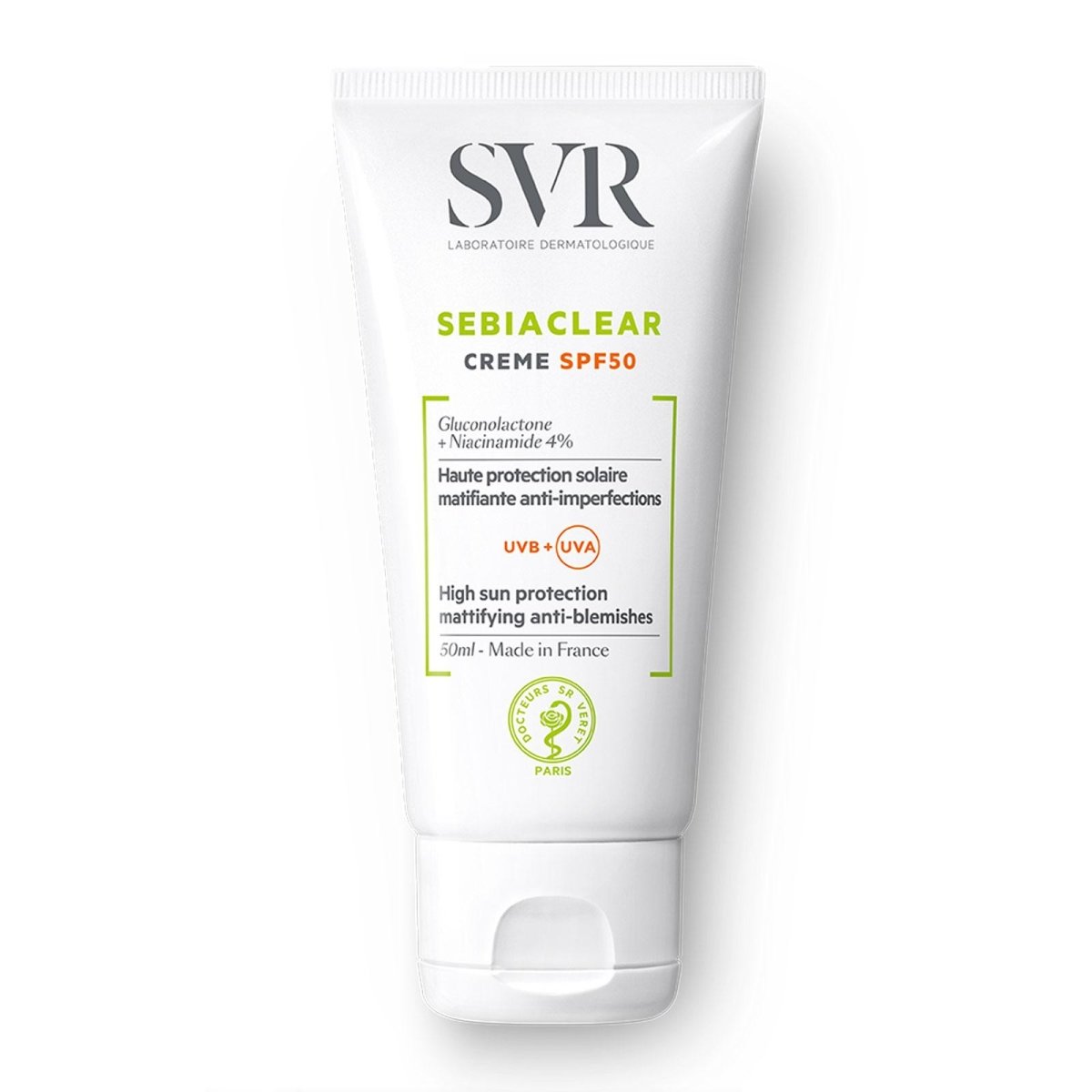 SVR SEBIACLEAR Creme SPF50 40ml - La Para London