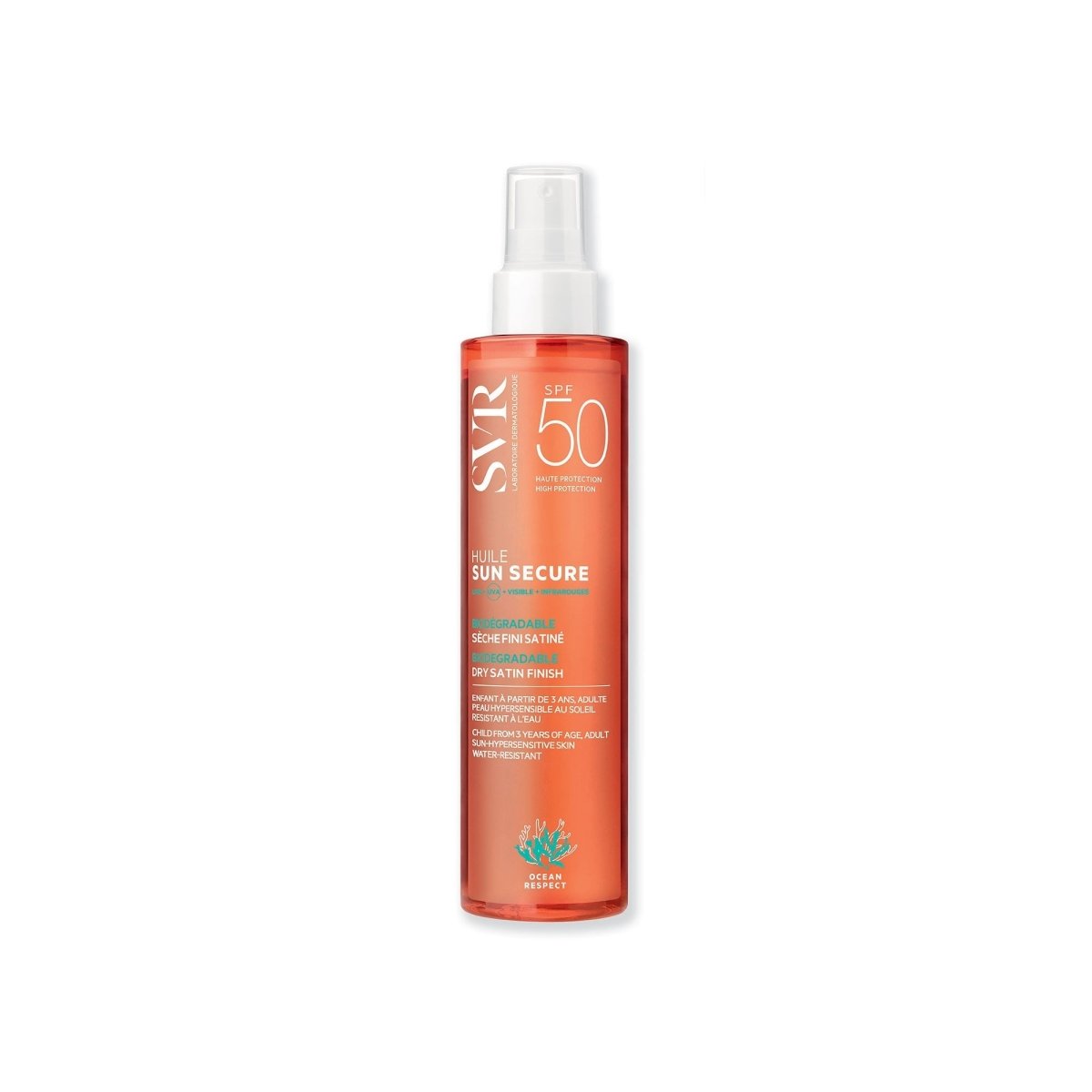 SVR SUN SECURE Dry Oil (Hair & Body) SPF50+ 200ml - La Para London