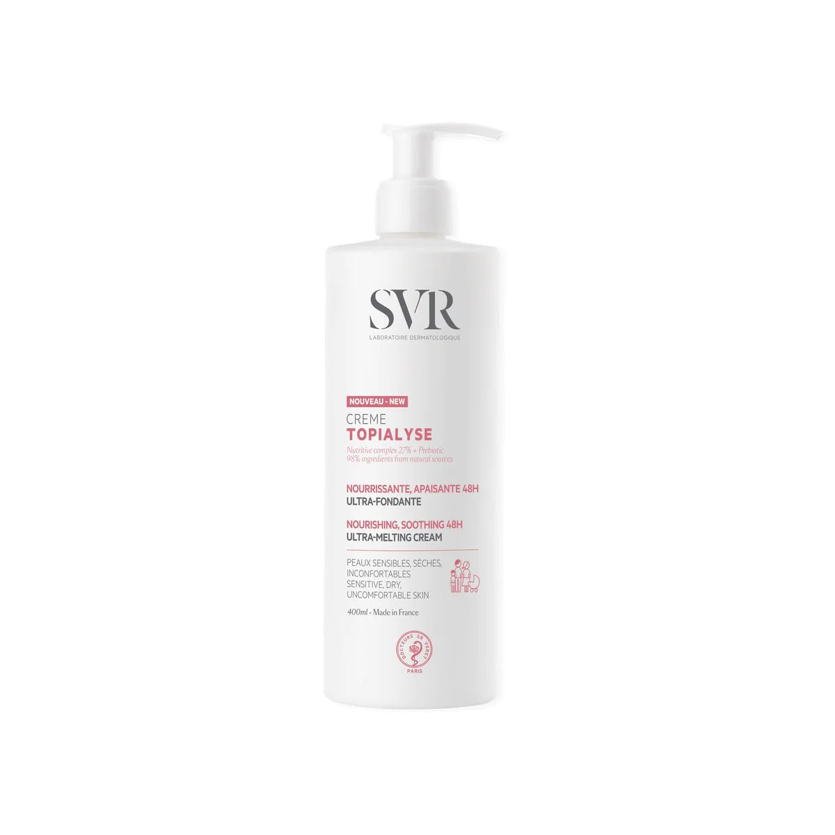 SVR TOPIALYSE Moisturizing Face & Body Cream All Ages - La Para London