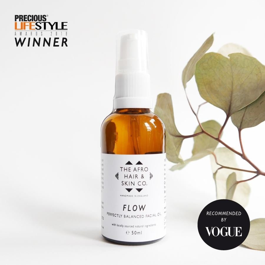 The Afro Hair and Skin Company FLOW - Perfectly Balanced Facial Oil 50ml - La Para London