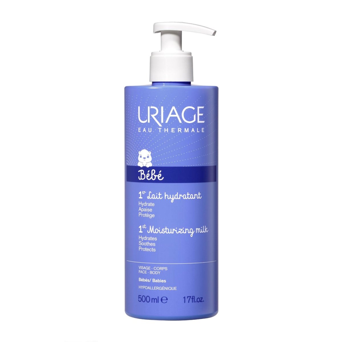 Uriage Baby 1st Moisturising Face and Body Lotion 500ml - La Para London