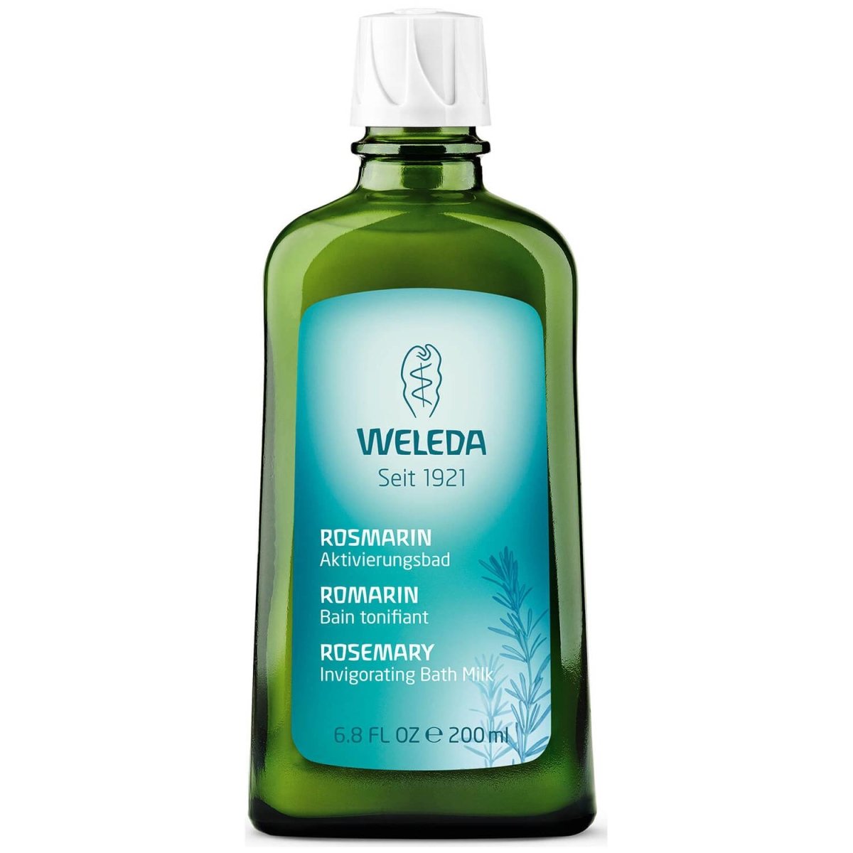 Weleda Rosemary Invigorating Bath Milk 200ml - La Para London